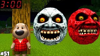 i Found Scary LUNAR MOON 😱 in Minecraft   Part51 [upl. by Gapin]