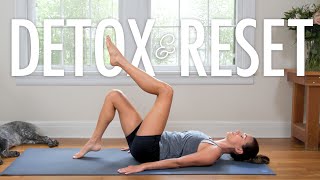 Detox and Reset  40Minute Yoga Practice [upl. by Glynis575]