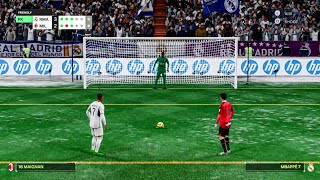 EA FC24  Real Madrid Vs AC Milan Penalty Shootout  La Liga Vs Serie A [upl. by Kantos339]