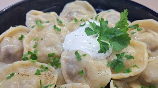 ІДЕАЛЬНЕ ТІСТО ДЛЯ ПЕЛЬМЕНІВ І ВАРЕНИКІВ 🥟 НАЙКРАЩИЙ рецепт  на ОКРОПІ 🍽️ [upl. by Karly857]