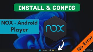 Install NOX Player On PC  Easy Step By Step Guide  Download NOX Player for Windows PC [upl. by Akemej987]