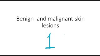 MSS  pathology  skin tumors lec 5 [upl. by Attenra718]