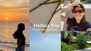 Vlog en la isla de 📍HOLBOX   vimos la bioluminiscencia 🪼 [upl. by Pandolfi]