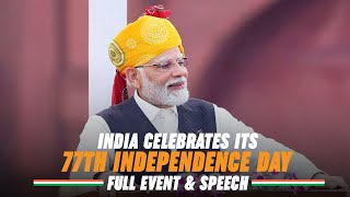 Independence Day 2023 PM Narendra Modis speech from Red Fort on 15th August [upl. by Noerb]