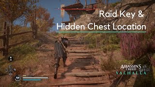 AC Valhalla  Island Monastery  Severn River  River Raid Key amp Hidden Chest Location [upl. by Anawk413]