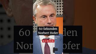 60 Sekunden mit Norbert Hofer fpö hofer burgenland österreich politik interview nachrichten [upl. by Tami738]