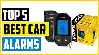 Top 5 Best Car Alarms 2023 [upl. by Cassius]