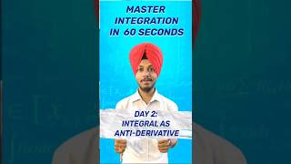 Master Integration  Part2  in One Minute  CBSE Class 12 Maths  Integral as Anti Derivative [upl. by Leddy303]