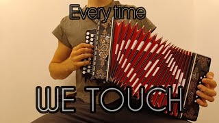 Everytime we touch  Casada accordion cover [upl. by Cerellia780]