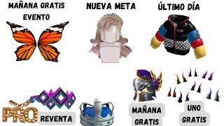 NOTICIAS DE ROBLOX  FECHA LÍMITE MAÑANA NUEVO ACCESORIO DE EVENTO REVENTAS Y MÁS [upl. by Onaicul40]