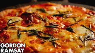 How to Make Margherita Pizza at Home  Gordon Ramsay [upl. by Marr]