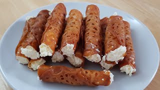 Brandy snaps recipe  How to make brandy snaps [upl. by Blumenfeld]