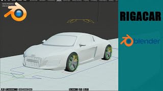 Blender 28 Rigacar Animation [upl. by Meesan192]