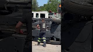 Saginaw Michigan 2 Vehicle Rollover PI [upl. by Sadick]