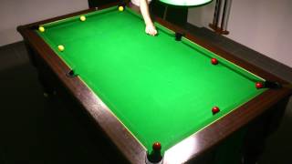 24ème exercice billard 8 pool anglais blackballrentrer toutes les billes [upl. by Ave]