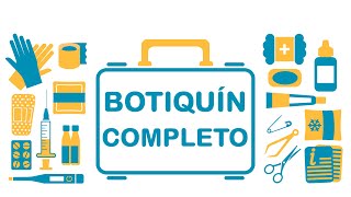 Cómo tener un BOTIQUÍN de PRIMEROS AUXILIOS COMPLETO [upl. by Adniles]