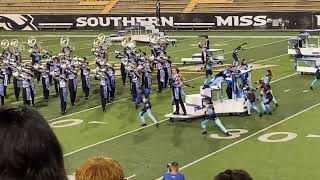 Blue Devils 2022  Tempus Blue  Hattiesburg MS 72722 [upl. by Adnauqahs]