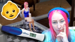 👶 Gör graviditetstest och bygger pool 👶 Sims 4 10 [upl. by Neyr]