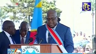 DR Kongo Neuer Präsident Felix Tshisekedi vereidigt [upl. by Vinia]