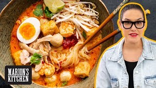 My ultimate guide to making laksa from scratch  Malaysian Laksa Lemak  Marions Kitchen [upl. by Purcell]