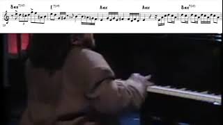 Michel Petrucciani  Autumn Leaves Transcription [upl. by Tijnar]