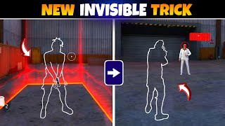 Invisible Trick How To Invisible In Free Fire  New Update [upl. by Nevear]