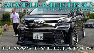 アルファード ヴェルファイア TOYOTA ALPHARD VELLFIRE Car Meet アルヴェルミーティング STYLEWAGON 2018 ③ [upl. by Heindrick]