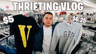 Vintage Thrift Shopping at Goodwill and Antique Mall VLOG w Haul [upl. by Yeniffit]