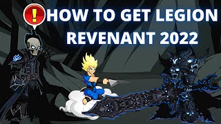 AQW How to Get Legion Revenant  Using Dage Insignias [upl. by Nyrrek]