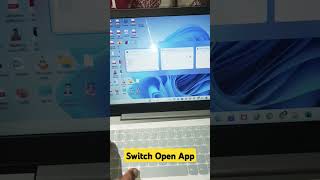 SWITCH APP SECRET KEY 🔐🗝️ windows windows11 secret computer computertips shorts youtube [upl. by Lledualc583]