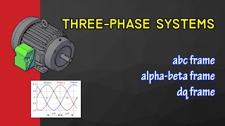 Threephase power representations abc frame αβ frame and dq frame [upl. by Vitkun262]