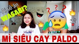 THÁCH MÌ SIÊU CAY PALDO AI SẼ ĂN WASABI Người bí ẩn vs Anh Thư Clip Hài Hước [upl. by Andrea109]