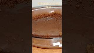 chocolate custard cake 🍰 easybaking easyrecipe [upl. by Perrie840]