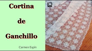 Cortina de Ganchillo diy [upl. by Jelena]