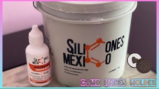 Como hacer moldes con Caucho de Silicones Mexico [upl. by Daraj883]