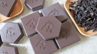 紫草根植萃皂  gromwell root herbal soap making extract from dried plants  手工皂 [upl. by Yajeet852]