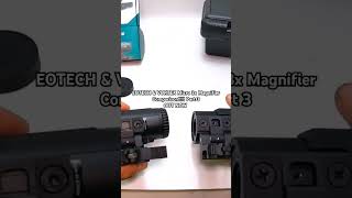 EOTECH amp VORTEX Micro 3x Magnifier Comparison eotech vortexoptics airsoft 2amendment short [upl. by Longan]