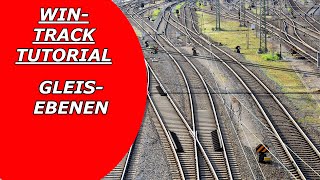 4WinTrack Tutorial Gleisplan Software Modelleisenbahn Gleisebenen [upl. by Cloe]