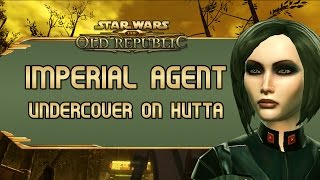 SWTOR Imperial Agent Undercover as the Red Blade on Hutta Dark Side Female [upl. by Ahsiela]