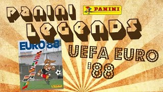 Panini LEGENDS UEFA EURO 1988 Album z naklejkami [upl. by Malloy]