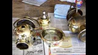 Antique Brass light polishing [upl. by Jemine]