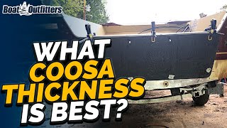 Replacing Plywood with Coosa Board  What thickness Should I Use [upl. by Nrubyar197]