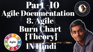 8Agile Burn Chart Theory with Example in Hindi Agile Documentation  Software Engineering [upl. by Meihar]