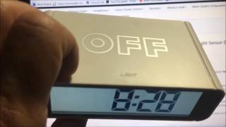 Smart OnOff digital alarm clock review [upl. by Addis524]