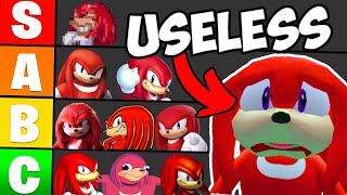 Ranking How USELESS Knuckles is in Every Sonic Game [upl. by Debbee]