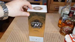 CHIVAS REGAL XV 15YO BLENDED SCOTCH WHISKY 4K [upl. by Hcaz]