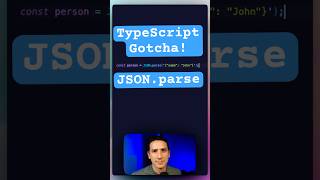 TypeScript Gotcha JSONparse typescript typescripttutorial coding programming [upl. by Perceval]