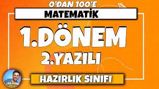 2023 Hazırlık Sınıfı Matematik 1Dönem 2Yazılı 👉 100 aldıran Çalışma [upl. by Minor497]