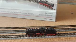 Marklin 81874 BR 24 Steam Locomotive amp Tender Test Run at zscalehobo 02132024 [upl. by Ajdan839]