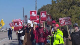 Molson Coors brewery workers still striking one month later [upl. by Oetam]